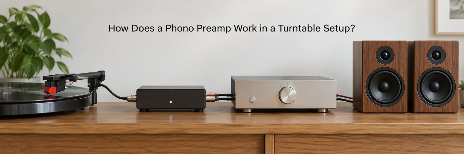 How Does a Phono Preamp Work in a Turntable Setup?