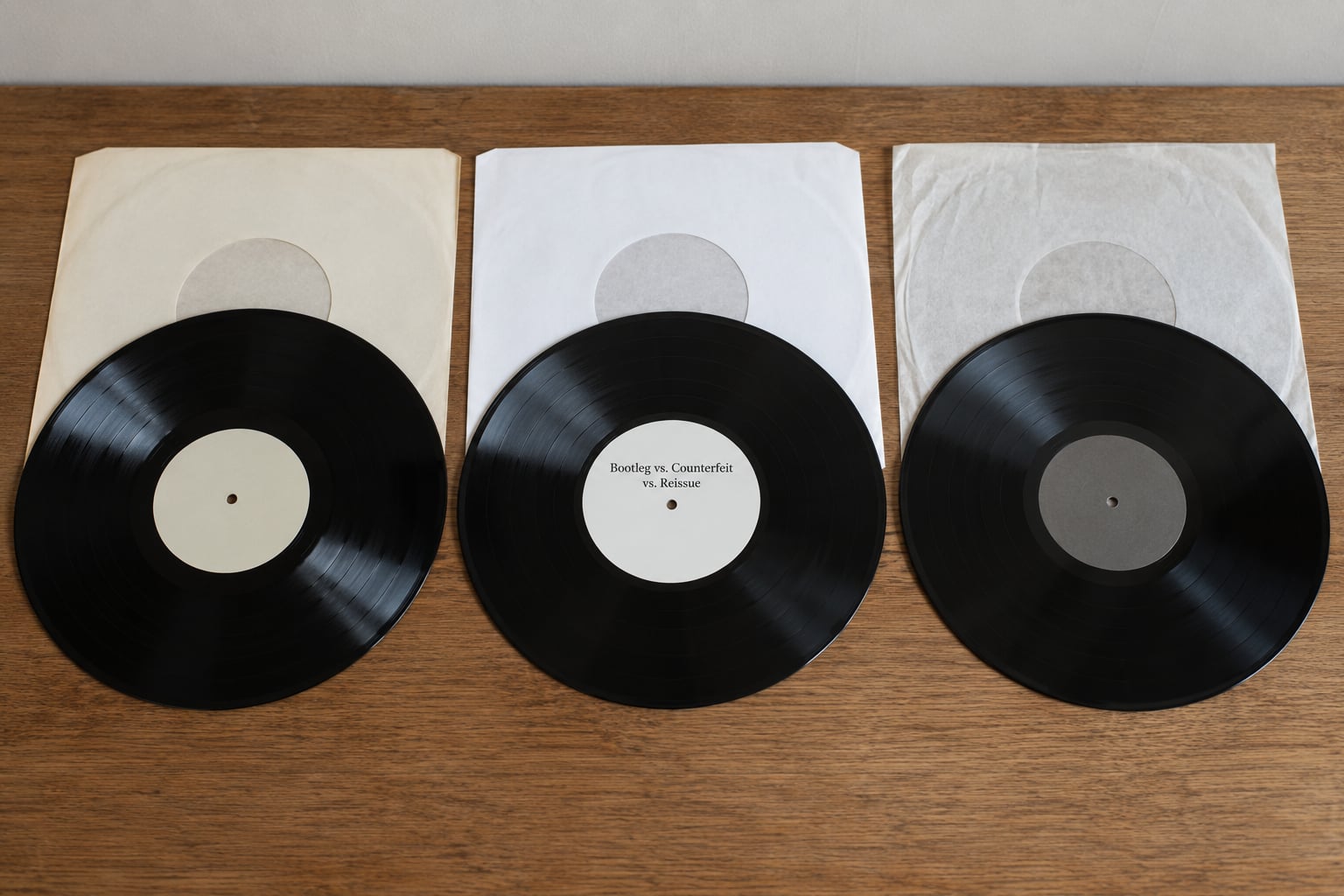 Bootleg vs. Counterfeit vs. Reissue