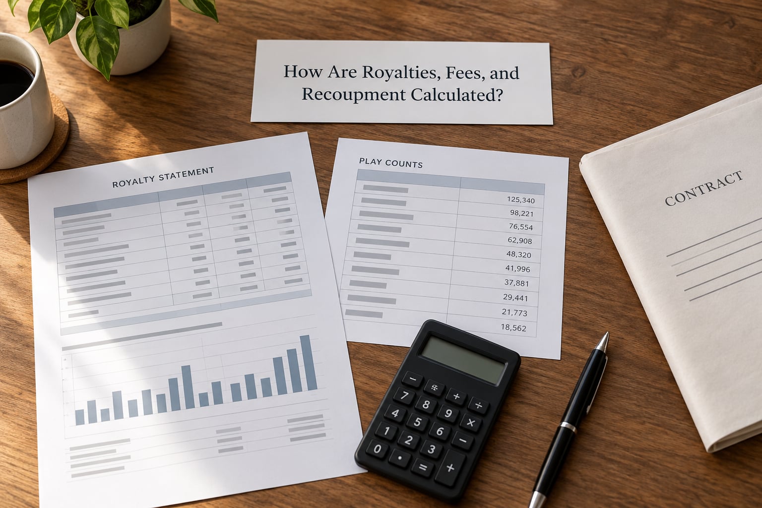 How Are Royalties, Fees, and Recoupment Calculated?