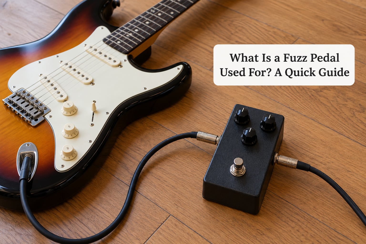 What Is a Fuzz Pedal Used For? A Quick Guide