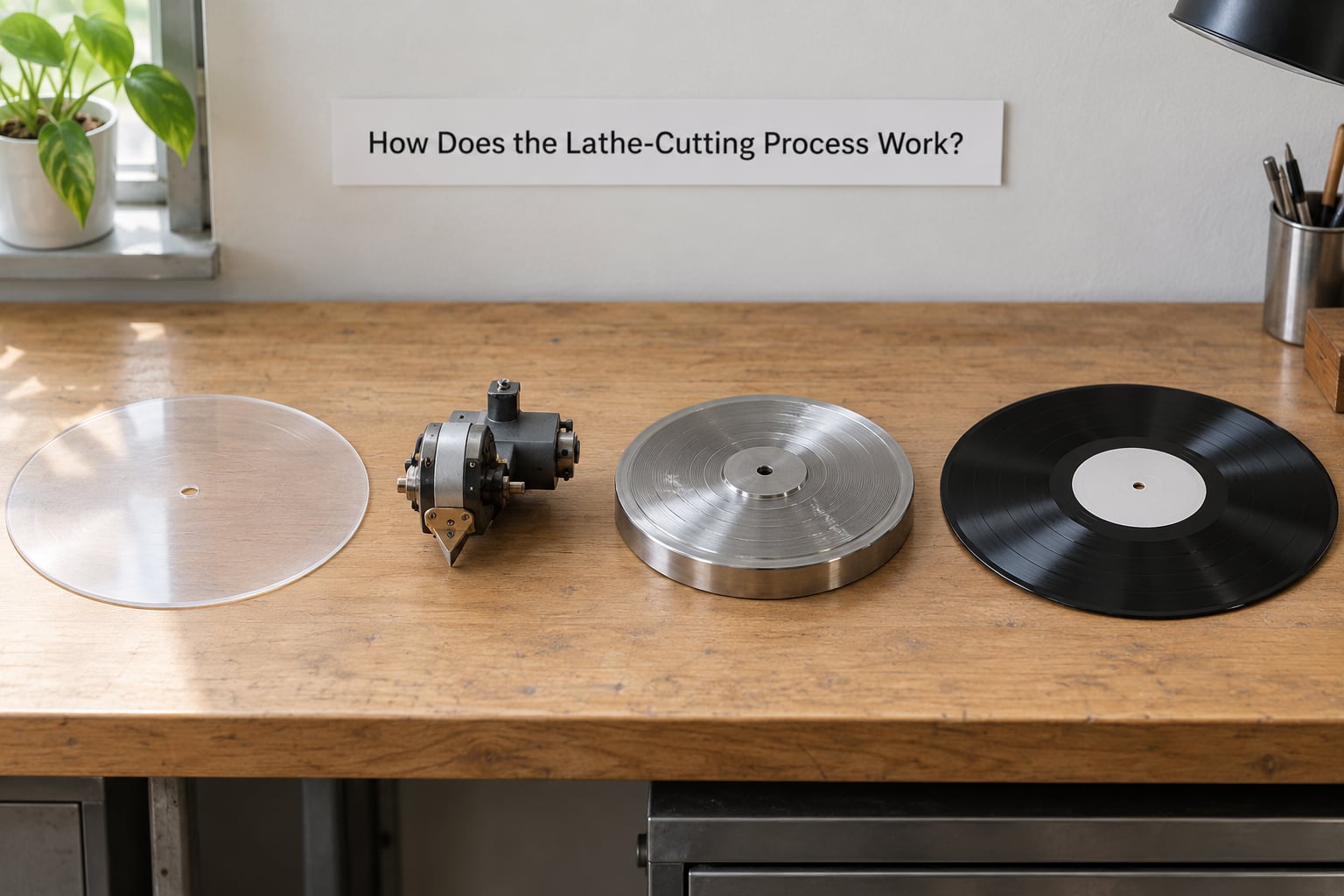 How Does the Lathe-Cutting Process Work?