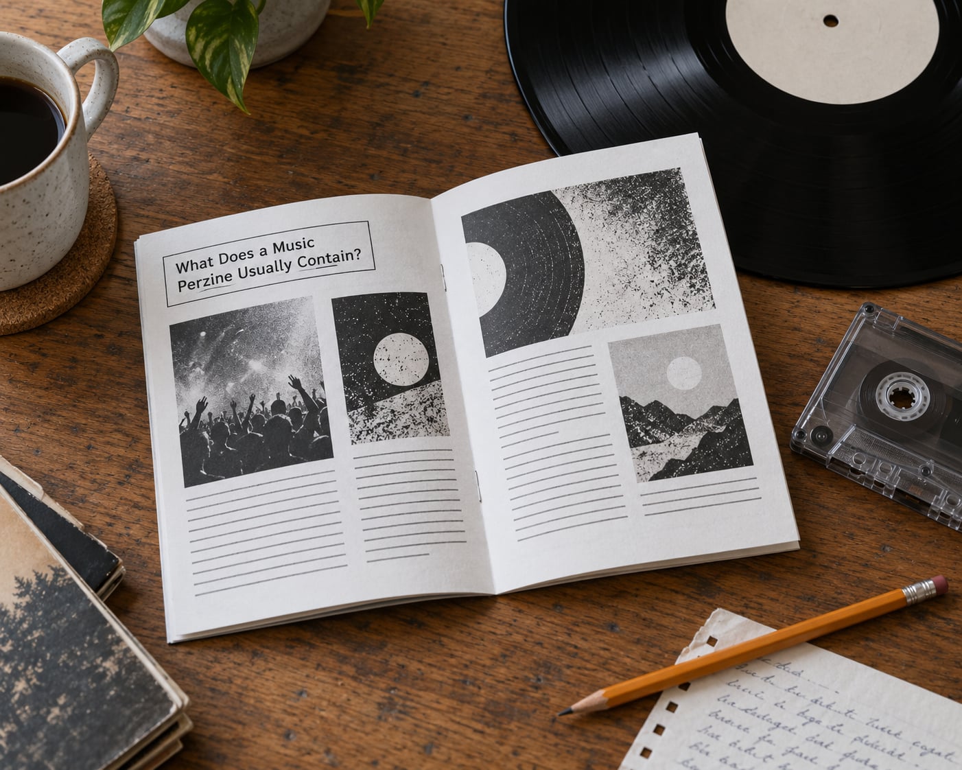 What Does a Music Perzine Usually Contain?