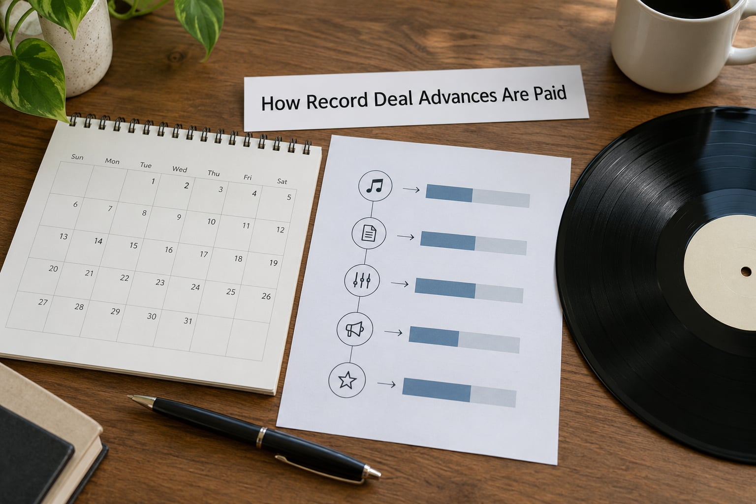 How Record Deal Advances Are Paid