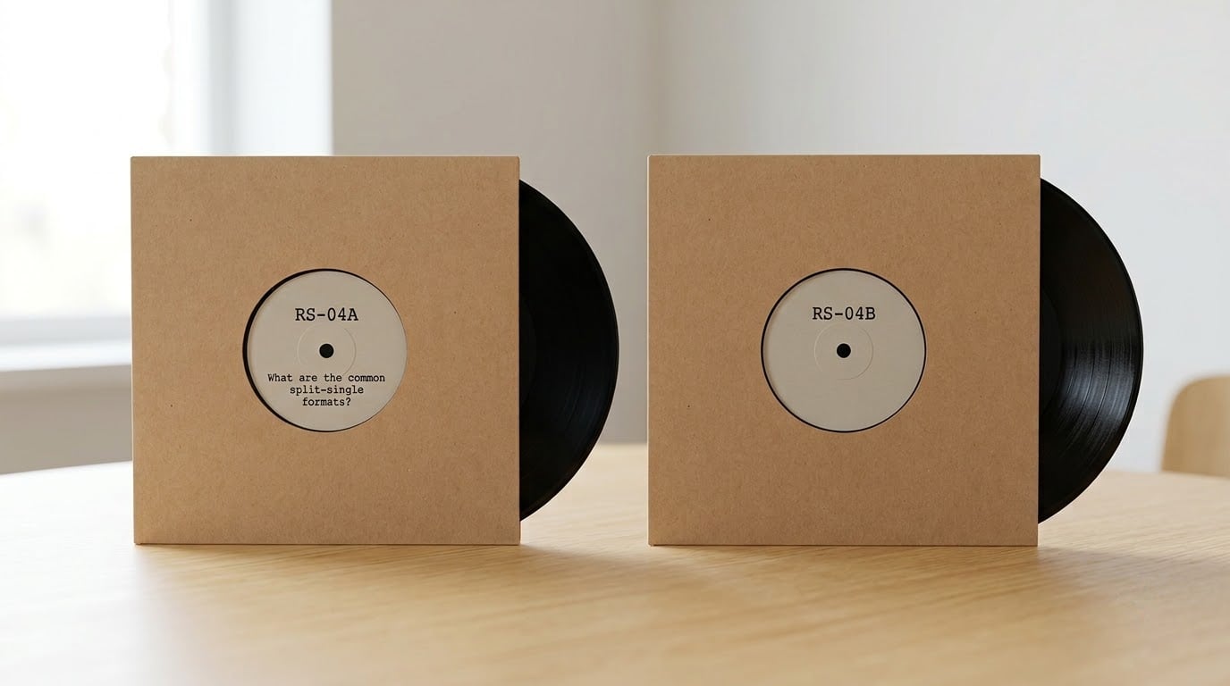 What are the common split-single formats?