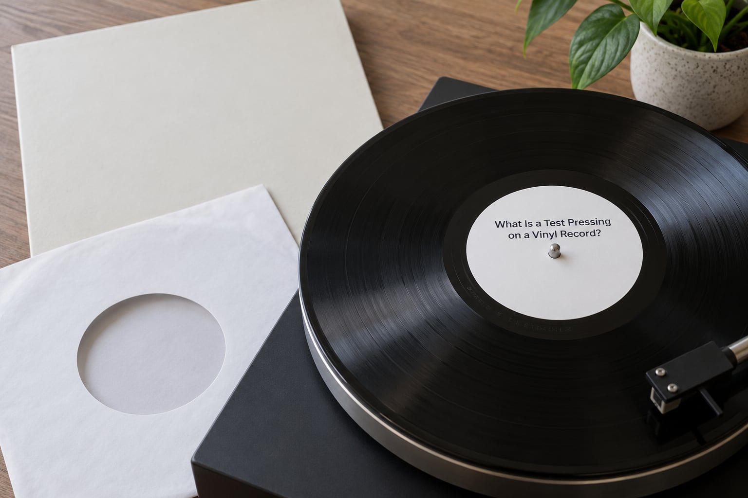 What Is a Test Pressing on a Vinyl Record?
