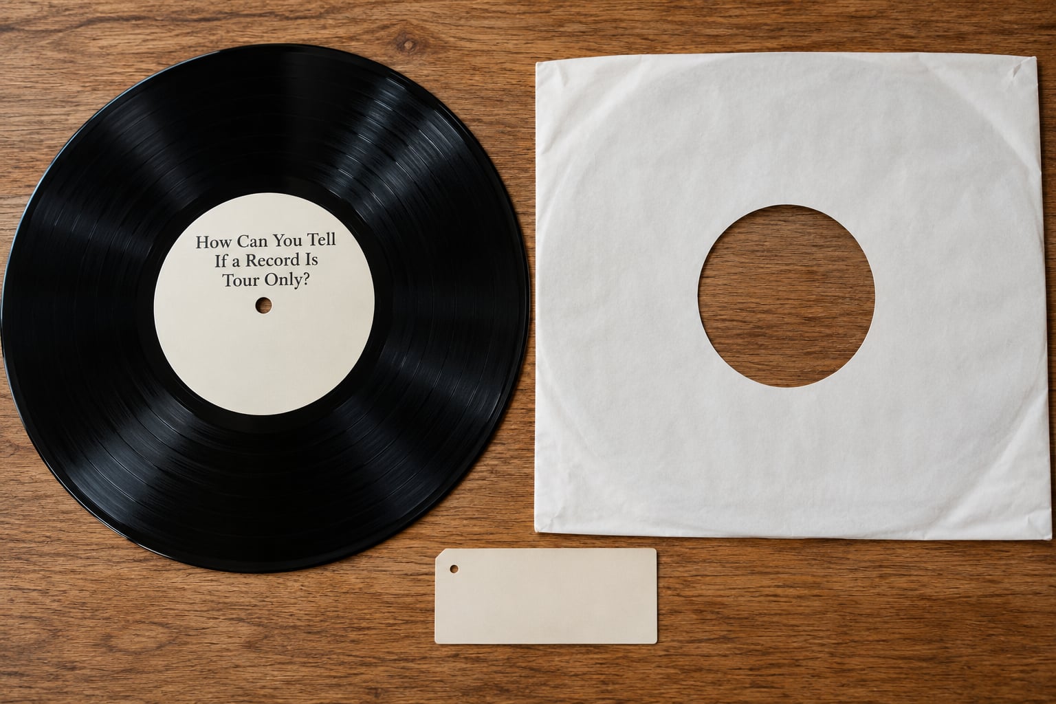 How Can You Tell If a Record Is Tour Only?