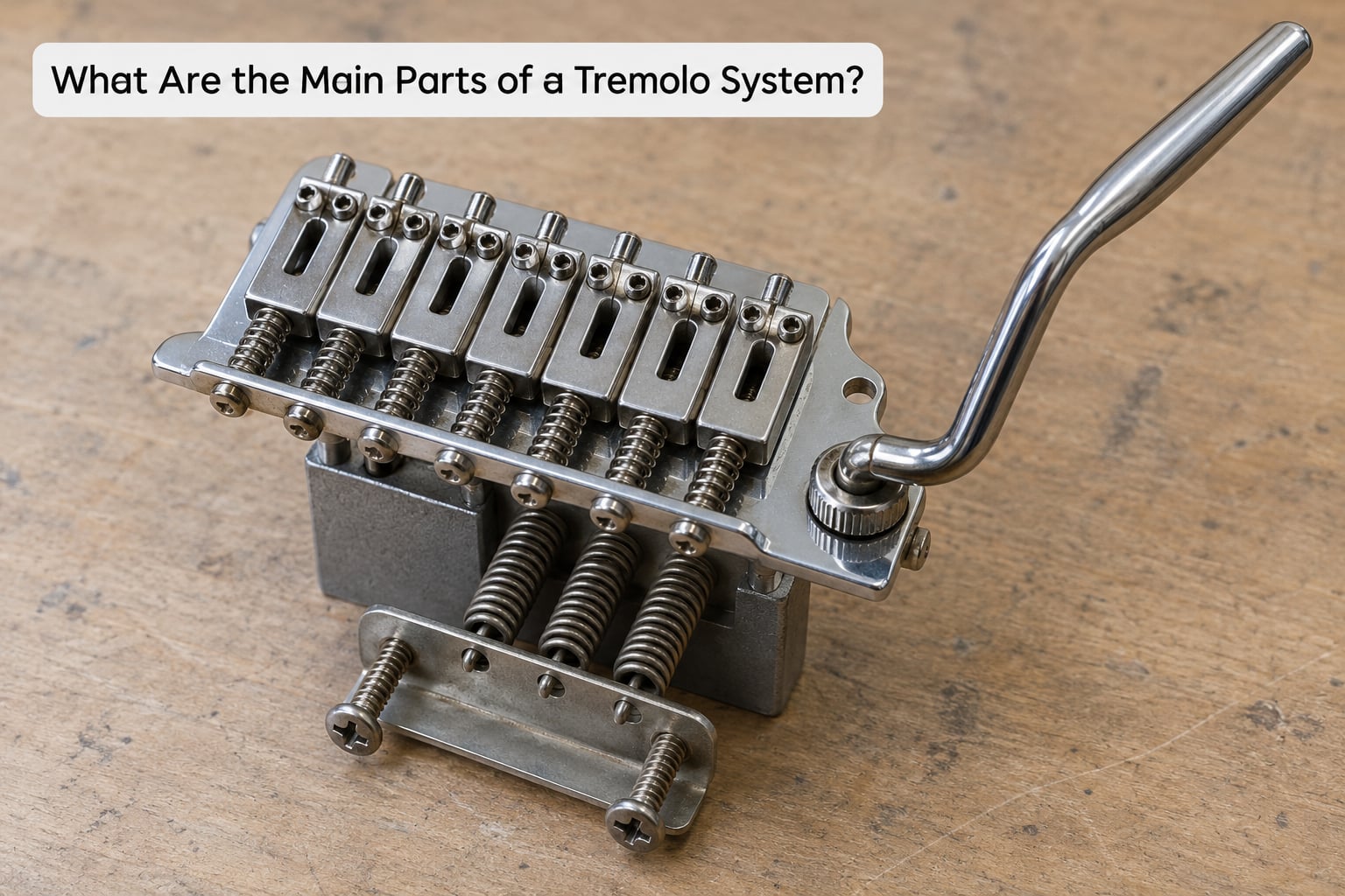 What Are the Main Parts of a Tremolo System?