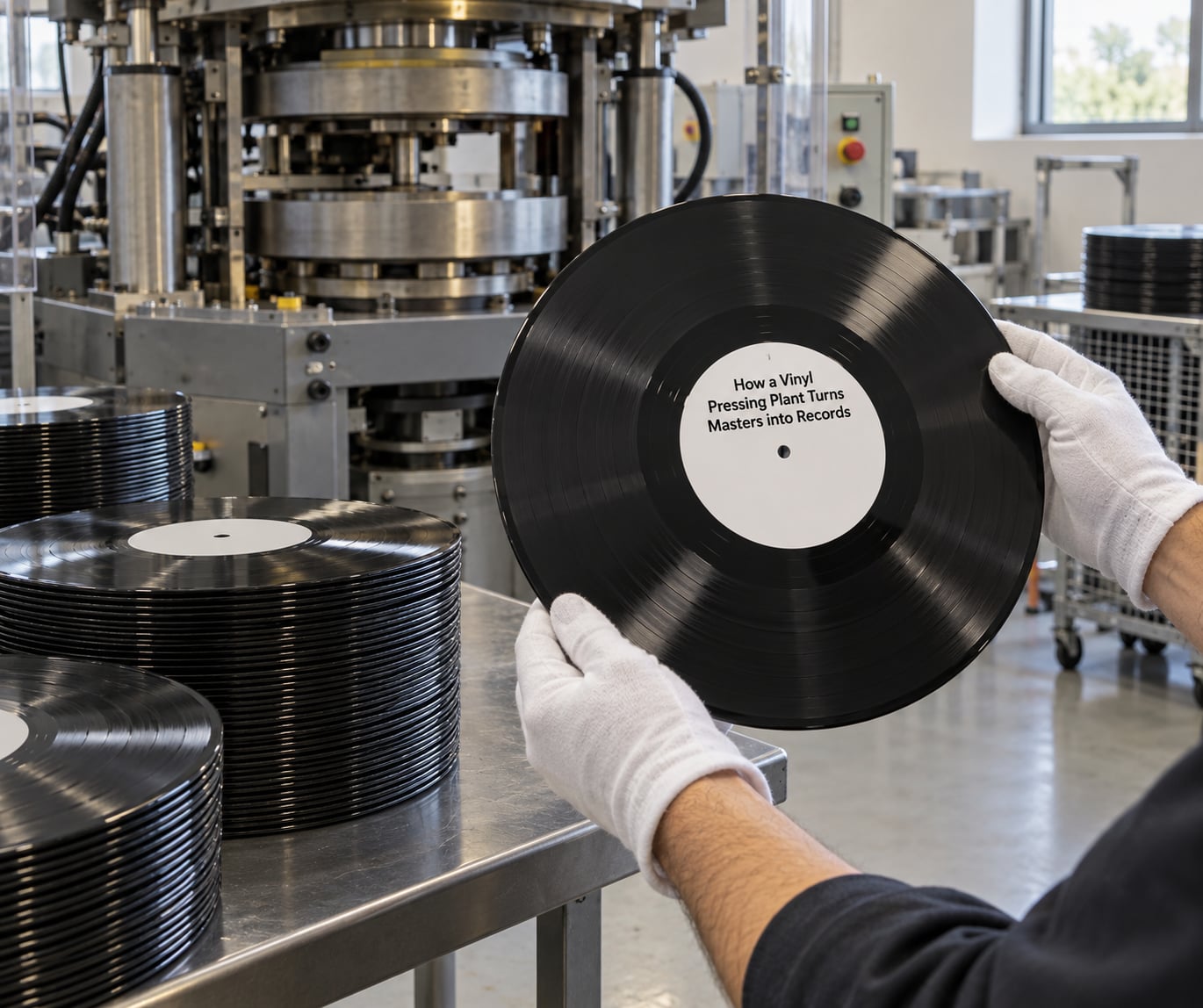 How a Vinyl Pressing Plant Turns Masters into Records