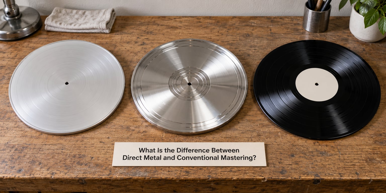 What Is the Difference Between Direct Metal and Conventional Mastering?