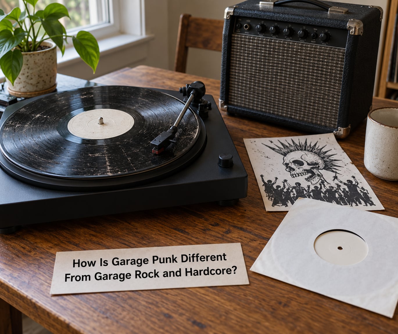 How Is Garage Punk Different From Garage Rock and Hardcore?