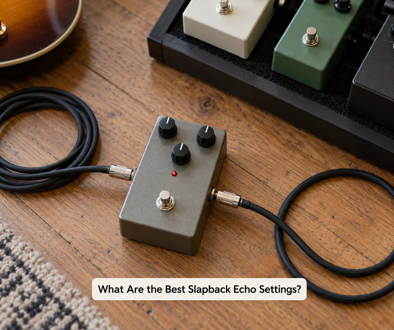 What Are the Best Slapback Echo Settings?