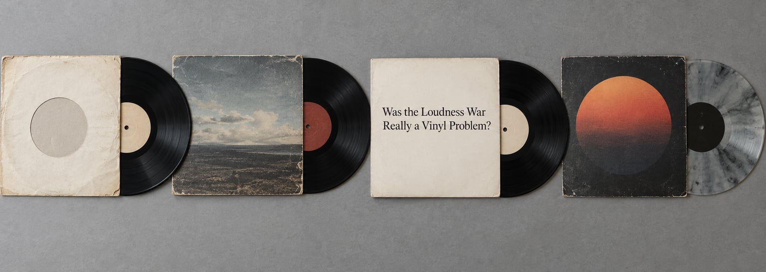 Was the Loudness War Really a Vinyl Problem?