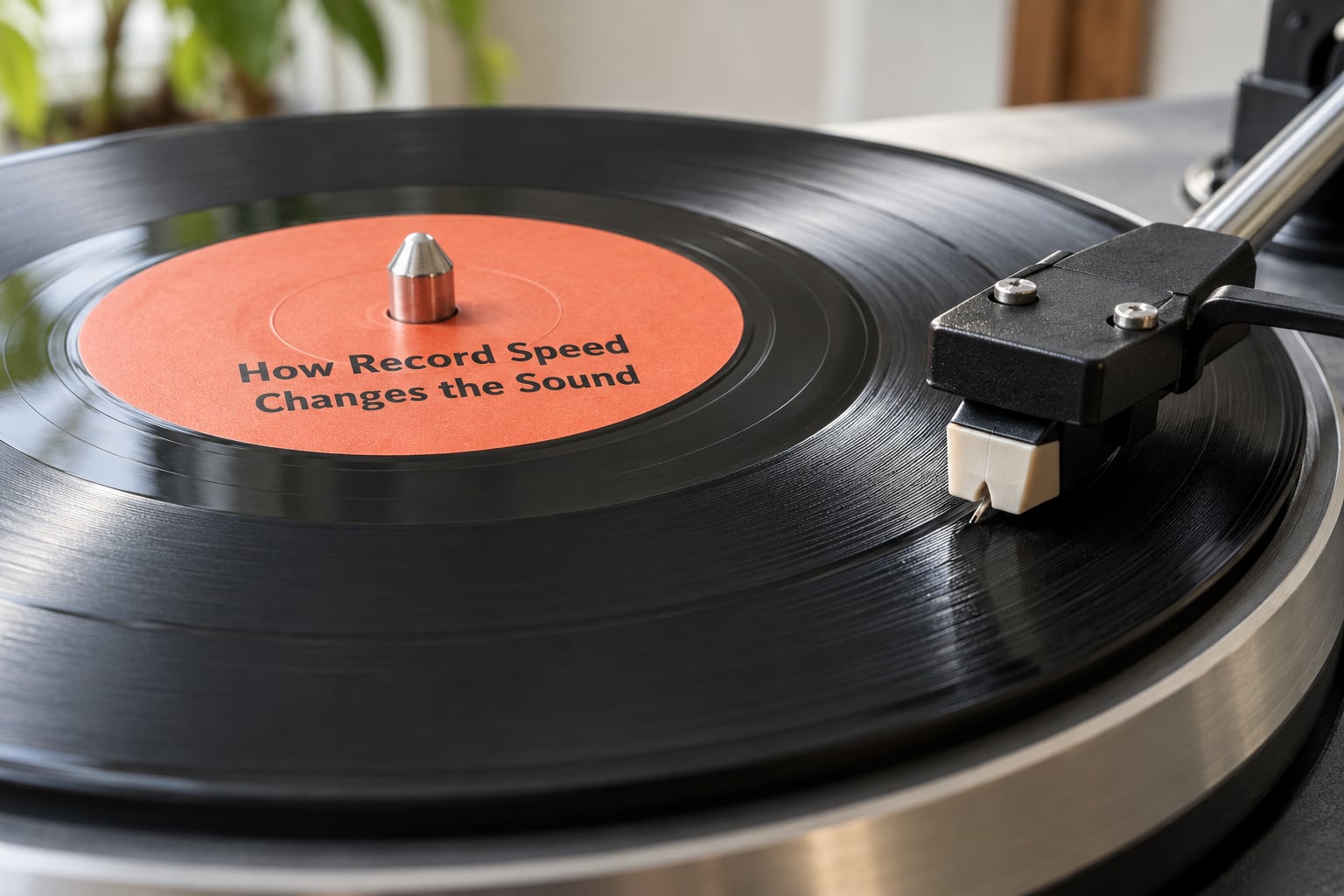 How Record Speed Changes the Sound