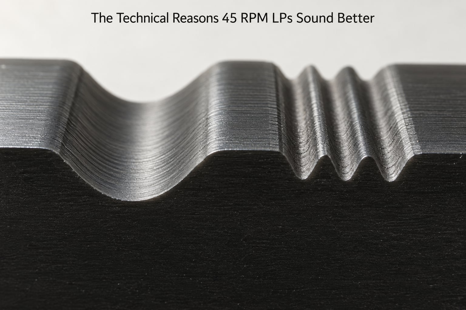 The Technical Reasons 45 RPM LPs Sound Better